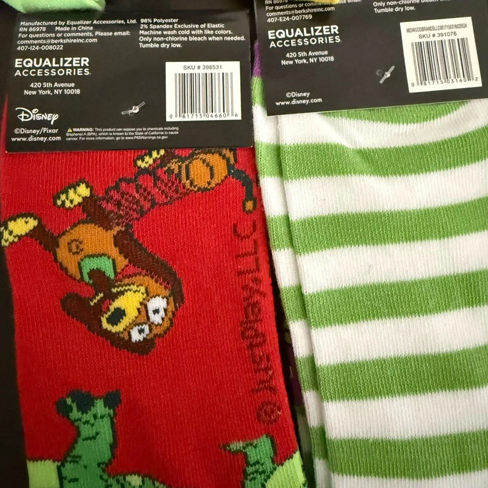 Equalizer Accessories 🆕🧦 disney